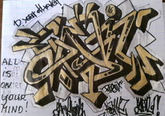 Graffiti Wall - Photo by PhoenixDraws (2016)