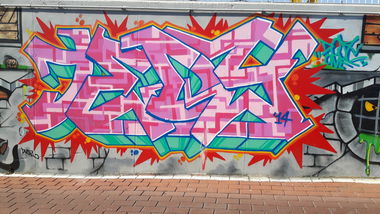 Graffiti Wall in Venice - Photo by PhoenixDraws (2015)