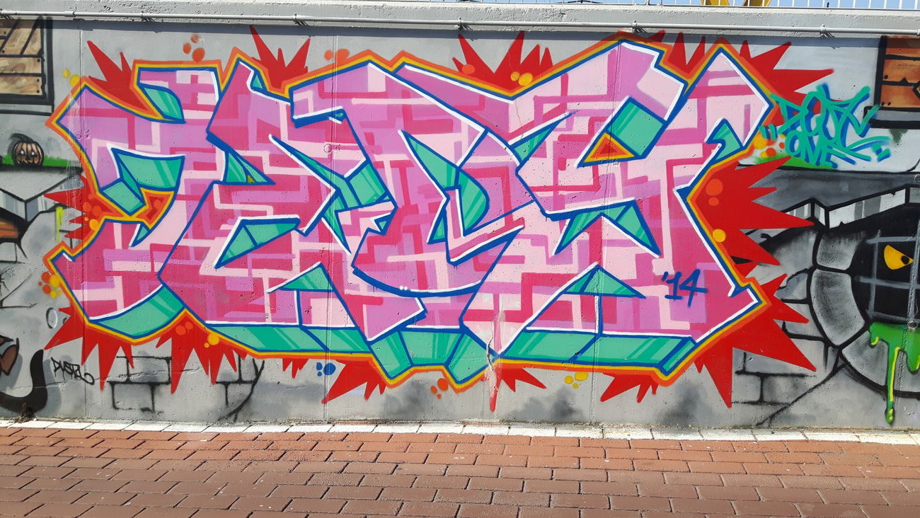 Graffiti Wall in Venice - Photo by PhoenixDraws (2015)