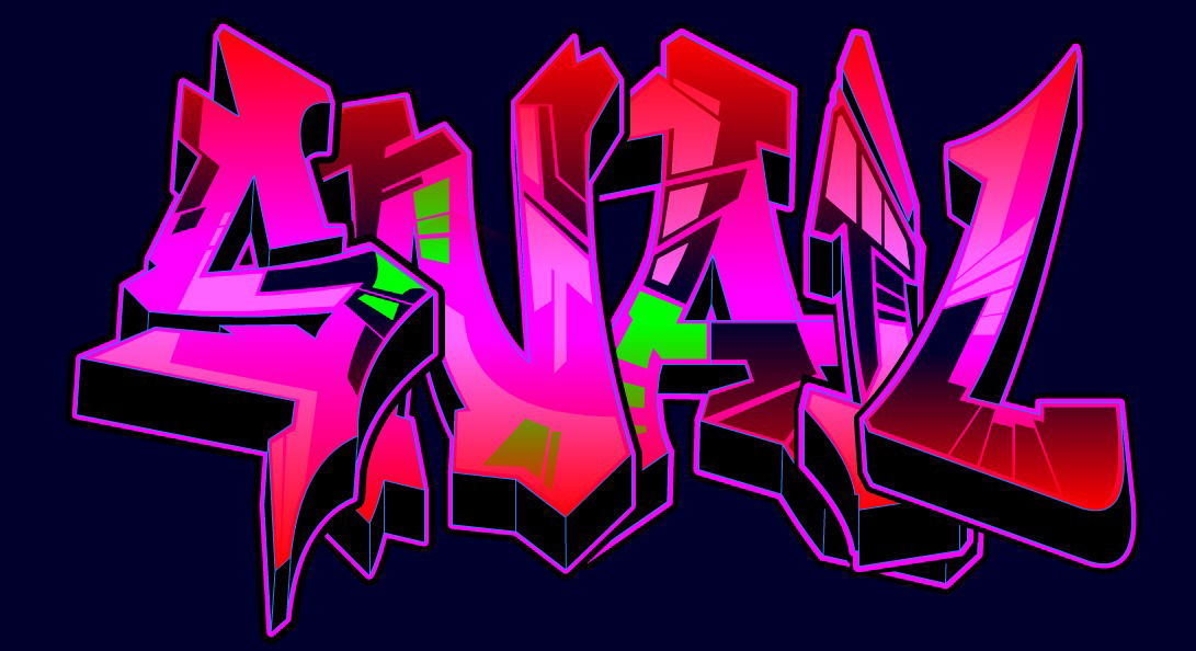 Graffiti Wall in LATVIA - Photo by PhoenixDraws (2016)