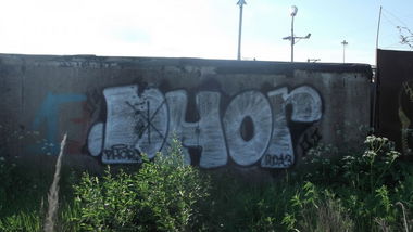Graffiti Bombing - Photo by Phor