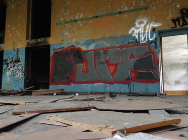 Graffiti Wall in Petergof - Photo by Phor - Fora (2014)