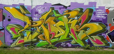 Graffiti Wall - Photo by Phox - Hamburg, Graffiti, Cas
