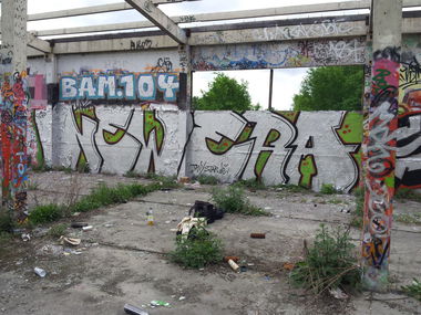 Graffiti Bombing - Photo by Phunkone (2014)