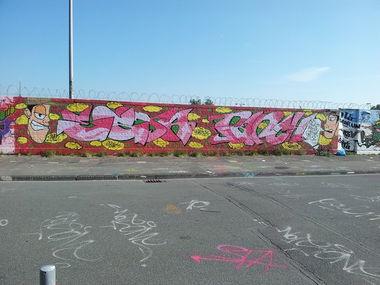 Graffiti Wall - Photo by Phunkone (2014)