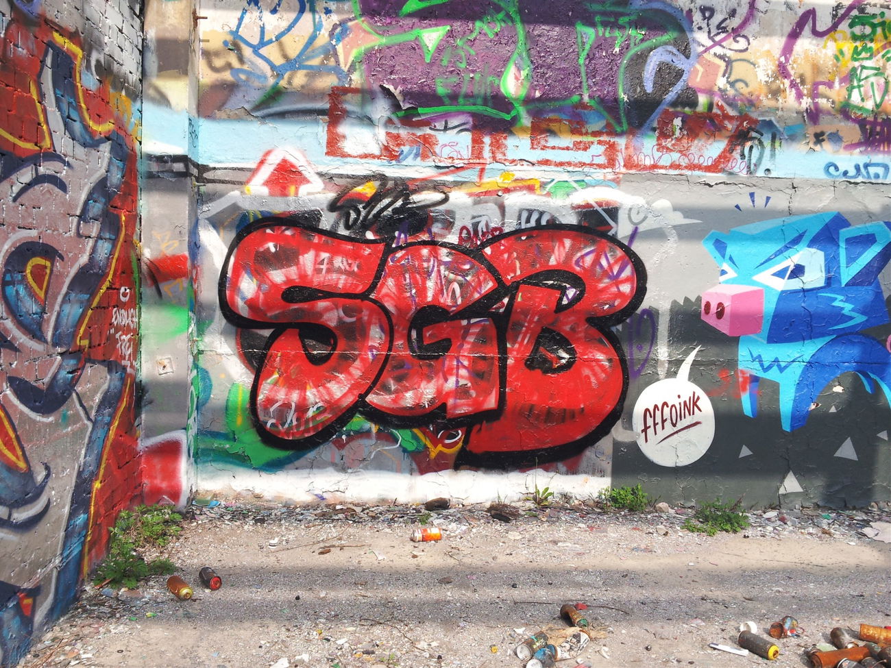 Graffiti Wall - Photo by Phunkone