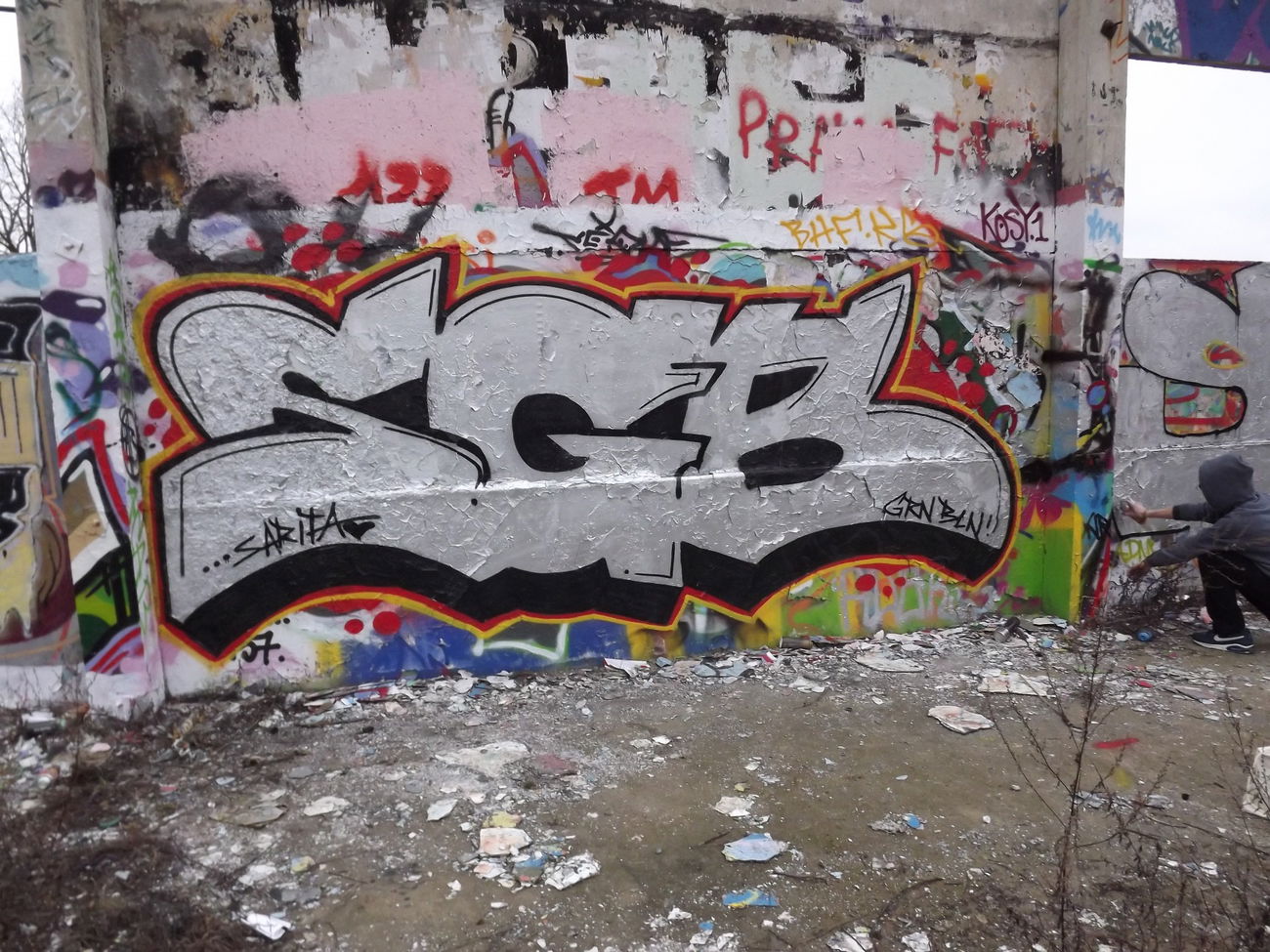 Graffiti Wall - Photo by Phunkone