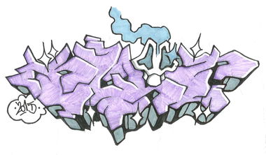 Graffiti Sketch - Photo by Phust - graffiti, sketch, battle (2015)