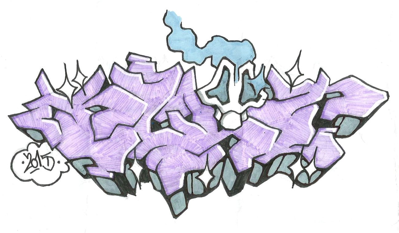 Graffiti Sketch - Photo by Phust - graffiti, sketch, battle (2015)
