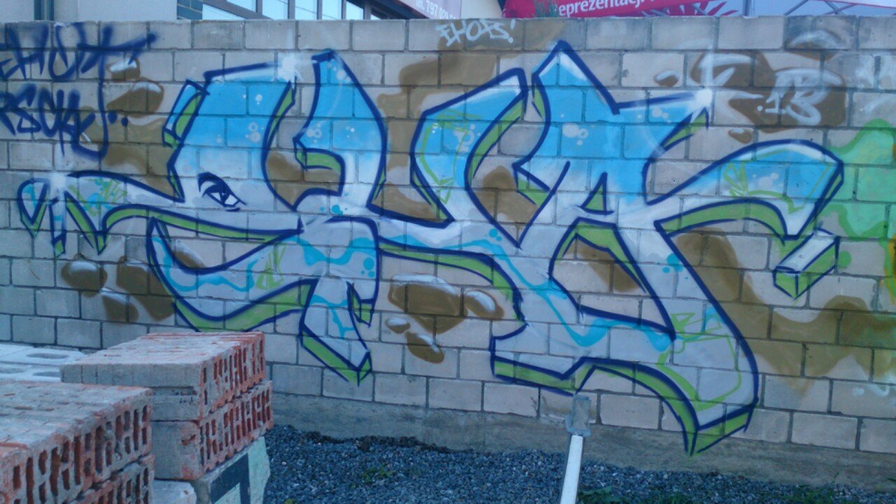 Graffiti Wall in Warsaw - Photo by PierdolSieCREW - EHO, PS, CREW (2013)