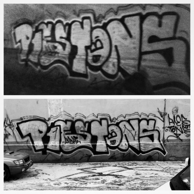 Graffiti Bombing - Photo by Pies_one - pies, tons (2014)