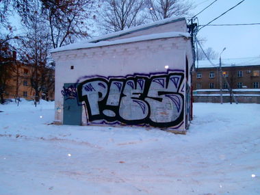 Graffiti Bombing - Photo by Pies_one - pies (2013)