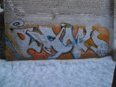 Graffiti Wall - Photo by Piesiniai - Ramu