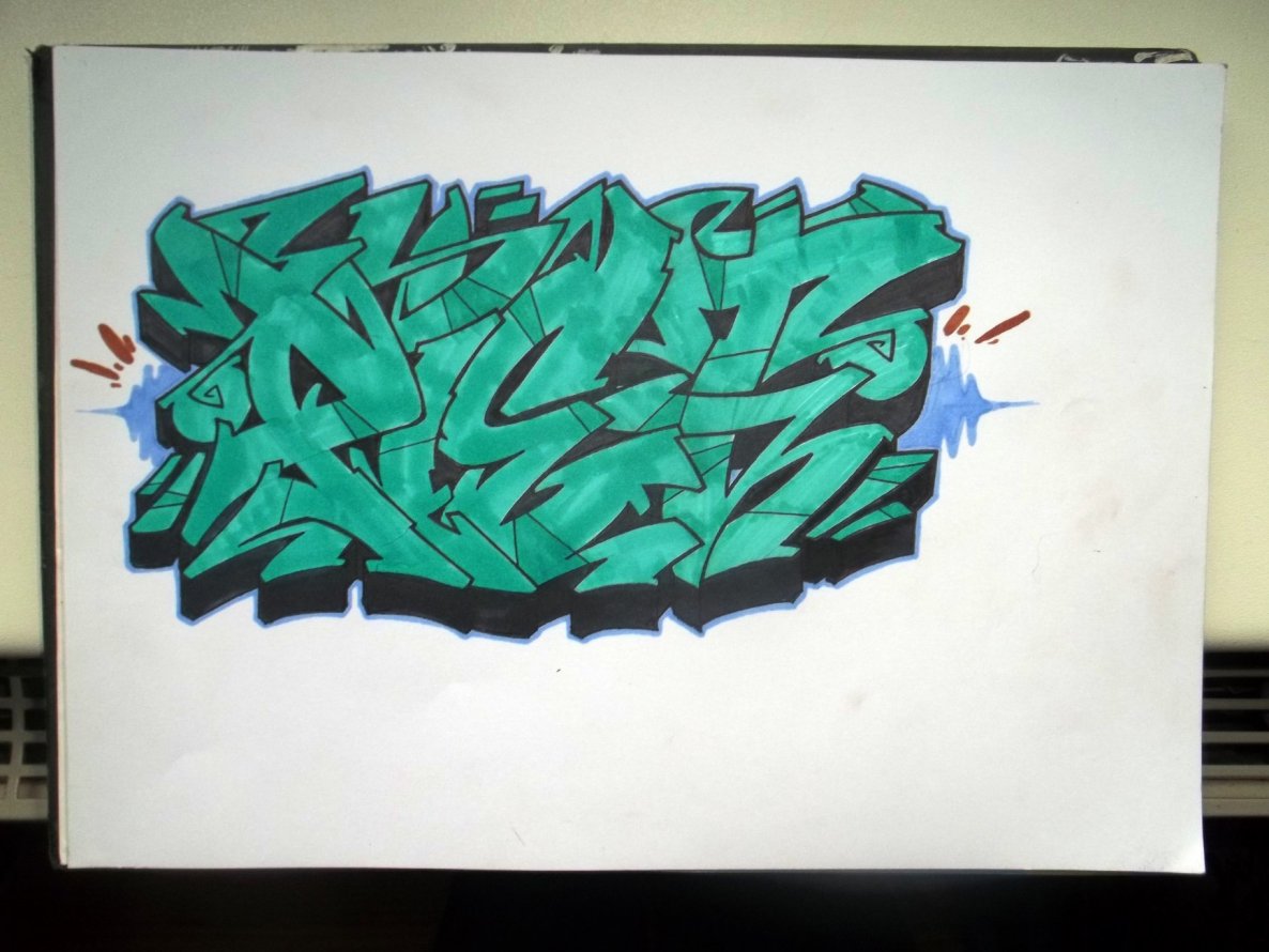 Graffiti Sketch - Photo by PietArt - piet, art
