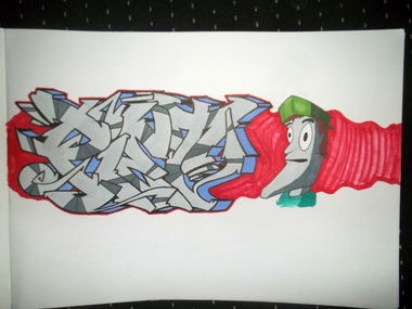 Graffiti Sketch - Photo by PietArt - piet, art