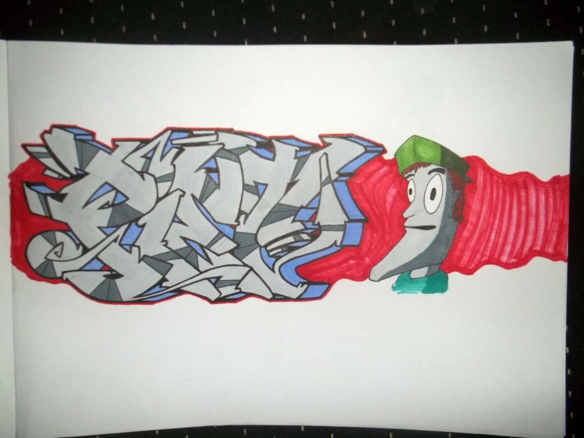 Graffiti Sketch - Photo by PietArt - piet, art