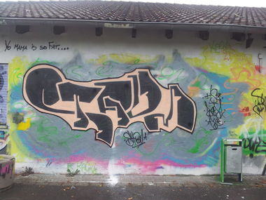 Graffiti Wall in Menden - Photo by Pillepalle