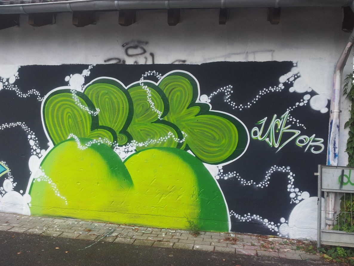 Graffiti Wall in Menden - Photo by Pillepalle