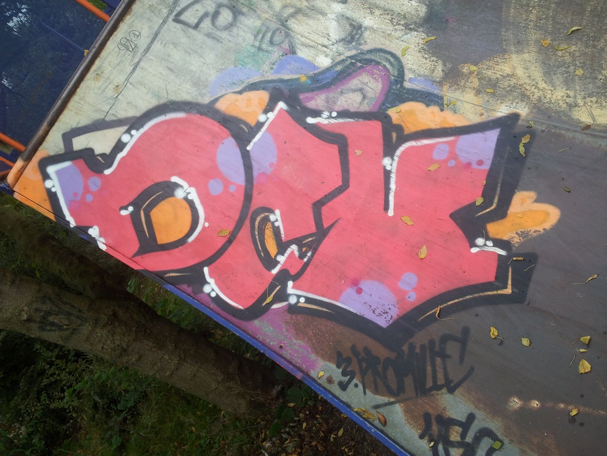 Graffiti Bombing in Menden - Photo by Pillepalle - DCV, HSC