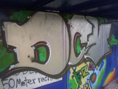 Graffiti Bombing in Menden - Photo by Pillepalle - DCV, HSC