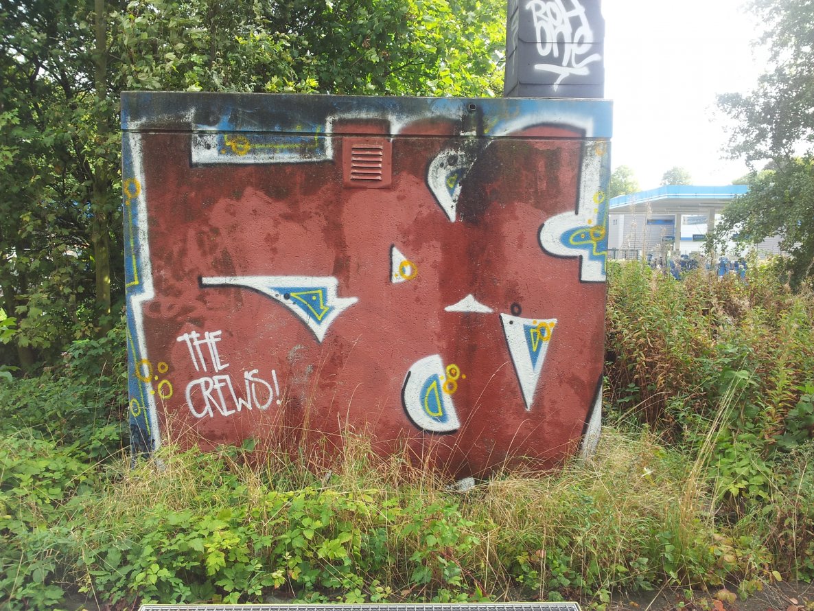 Graffiti Bombing in Menden - Photo by Pillepalle - HSC, DCV