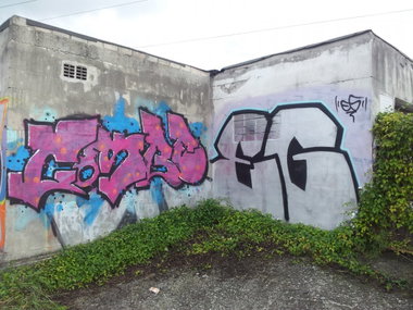 Graffiti Bombing - Photo by Pillepalle - COSBE, EG