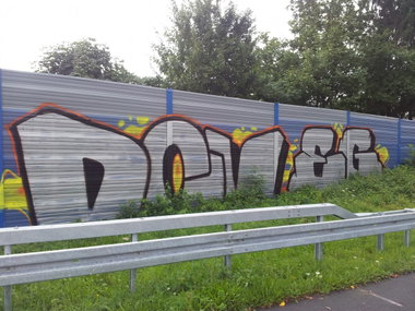 Graffiti Bombing in Iserlohn - Photo by Pillepalle - DCV, EG