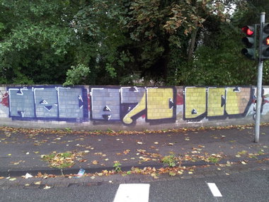 Graffiti Bombing - Photo by Pillepalle - HSC, AYC, DCV