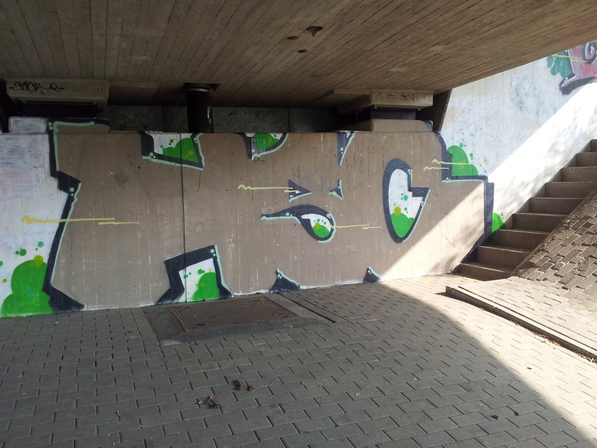 Graffiti Bombing in Fröndenberg - Photo by Pillepalle - HSC