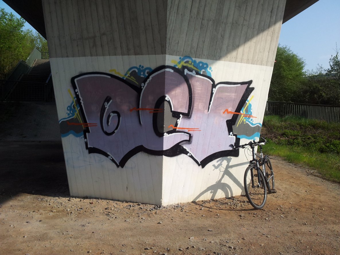 Graffiti Bombing in Fröndenberg - Photo by Pillepalle - DCV