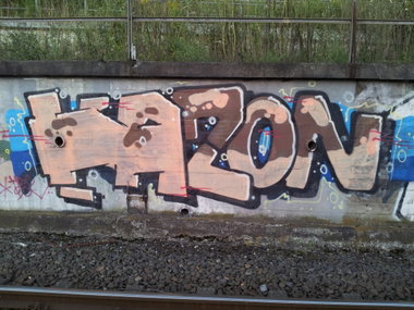 Graffiti Bombing - Photo by Pillepalle - KASON, HSC, DCV
