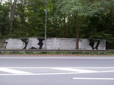 Graffiti Bombing - Photo by Pillepalle - DRB