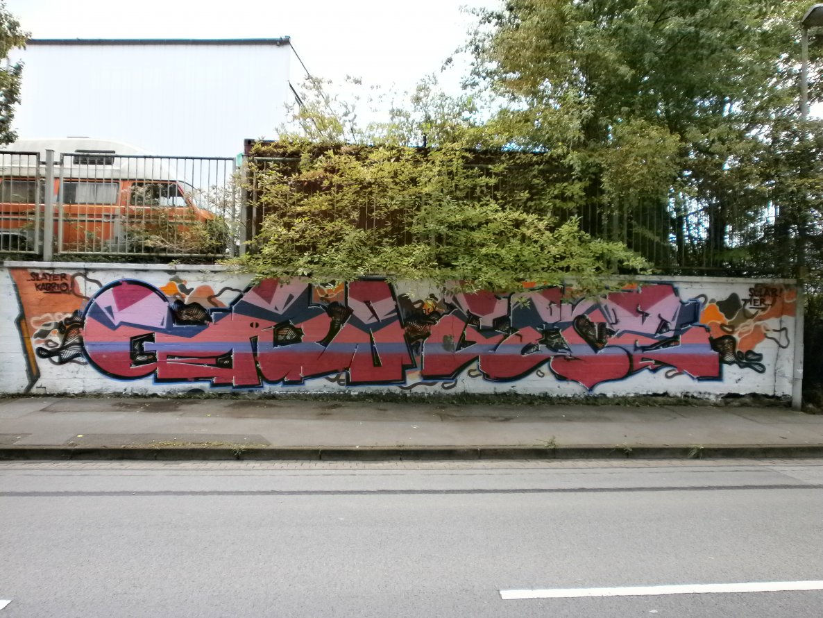 Graffiti Wall - Photo by Pillepalle - SLAYER, KABRIO, SOLAR