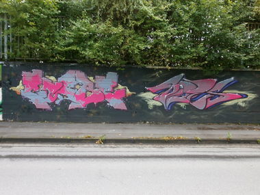 Graffiti Wall - Photo by Pillepalle - COSBE