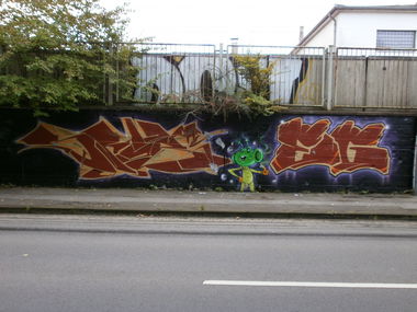 Graffiti Wall - Photo by Pillepalle - EG