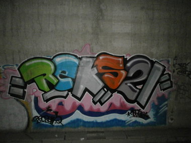Graffiti Bombing - Photo by Pillepalle - REKS21