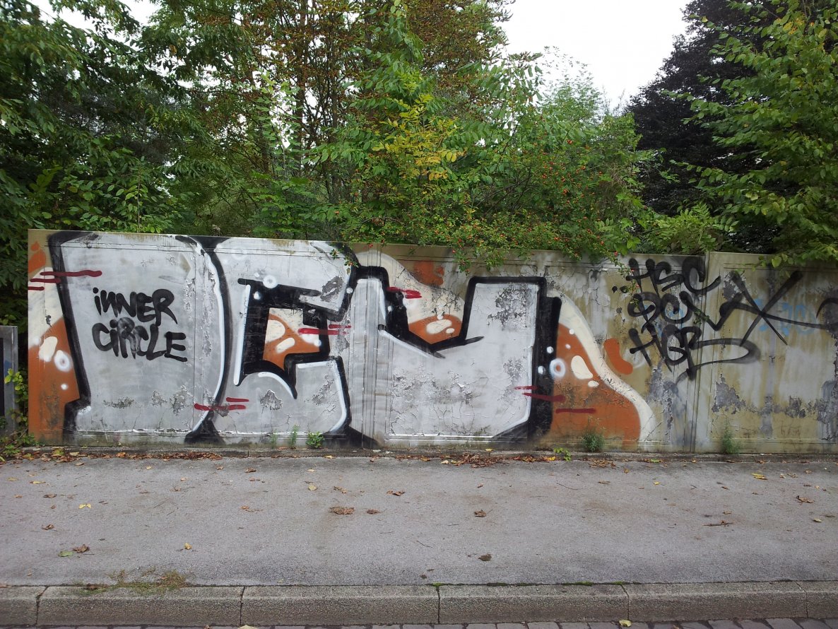 Graffiti Bombing - Photo by Pillepalle - DCV, HSC, HGB