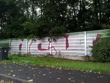 Graffiti Bombing - Photo by Pillepalle - DCV