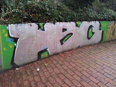 Graffiti Bombing - Photo by Pillepalle - HSC