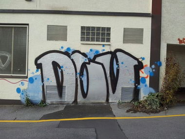 Graffiti Bombing - Photo by Pillepalle - DCV