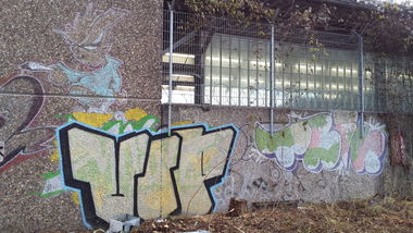 Graffiti Bombing - Photo by Pillepalle