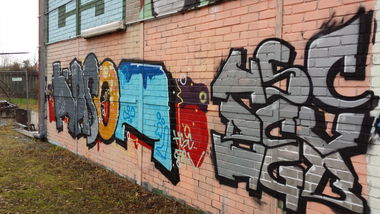 Graffiti Bombing - Photo by Pillepalle - HSC, DCV