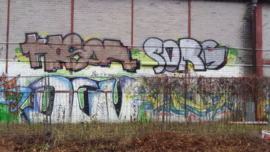 Graffiti Bombing - Photo by Pillepalle - Kason, DCV, Sorg