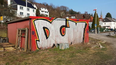 Graffiti Bombing - Photo by Pillepalle - DCV