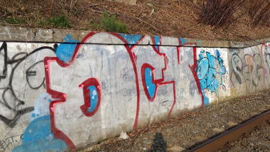 Graffiti Bombing - Photo by Pillepalle - DCV