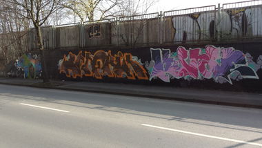 Graffiti Wall - Photo by Pillepalle