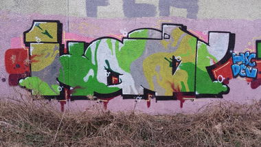 Graffiti Wall - Photo by Pillepalle - KONY, HSC, DCV