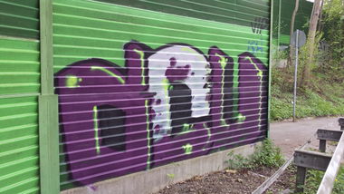 Graffiti Bombing - Photo by Pillepalle - DCV