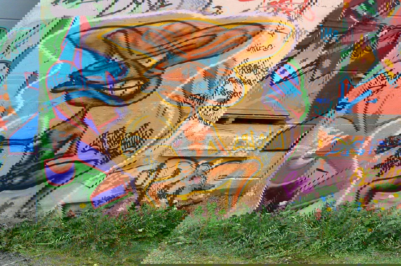 Graffiti Wall - Photo by PinaColadaSong - GNOM, IE (2010)