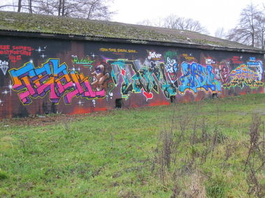 Graffiti Wall - Photo by PinaColadaSong - TZAK, TOMB, ZORAK (2010)